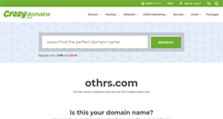 Desktop Screenshot of othrs.com