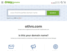 Tablet Screenshot of othrs.com